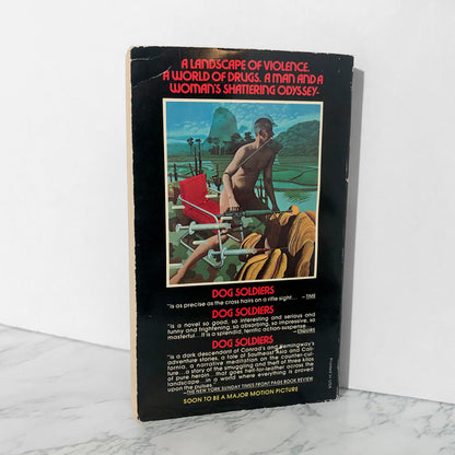 Dog Soldiers by Robert Stone [FIRST PAPERBACK EDITION / 1975] - Bookshop Apocalypse