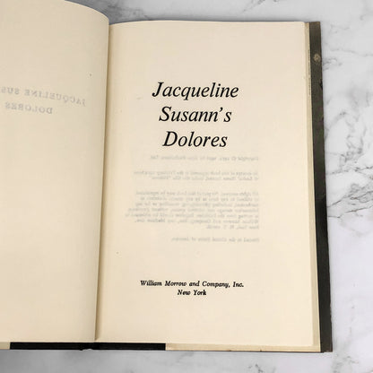 Dolores by Jacqueline Susann [1976 HARDCOVER]