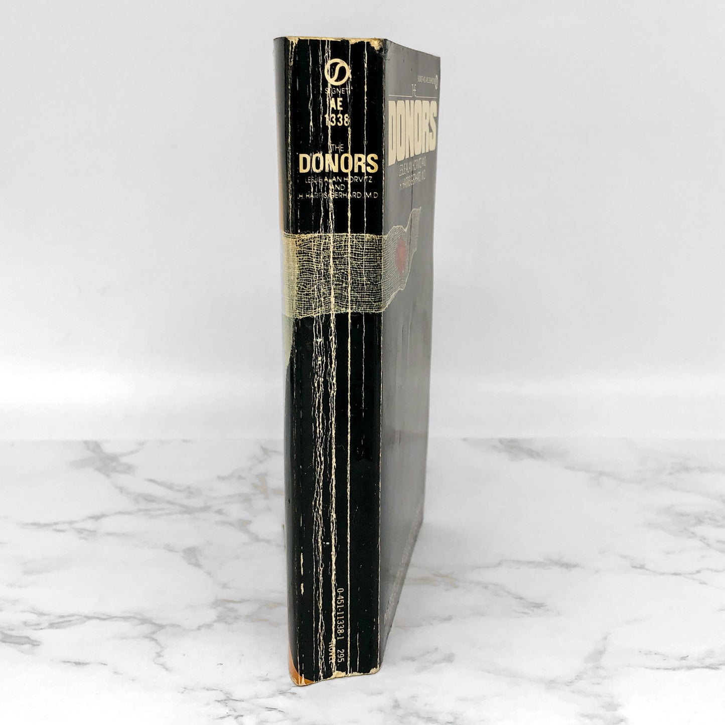 The Donors by Leslie Alan Horvitz [FIRST EDITION PAPERBACK] 1982