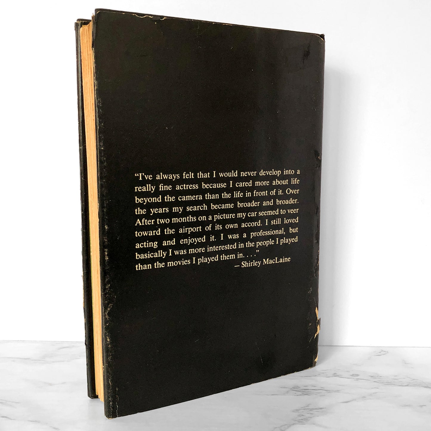 Don't Fall Off the Mountain by Shirley MacLaine [FIRST EDITION / 1970]