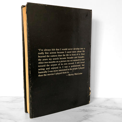 Don't Fall Off the Mountain by Shirley MacLaine [FIRST EDITION / 1970]