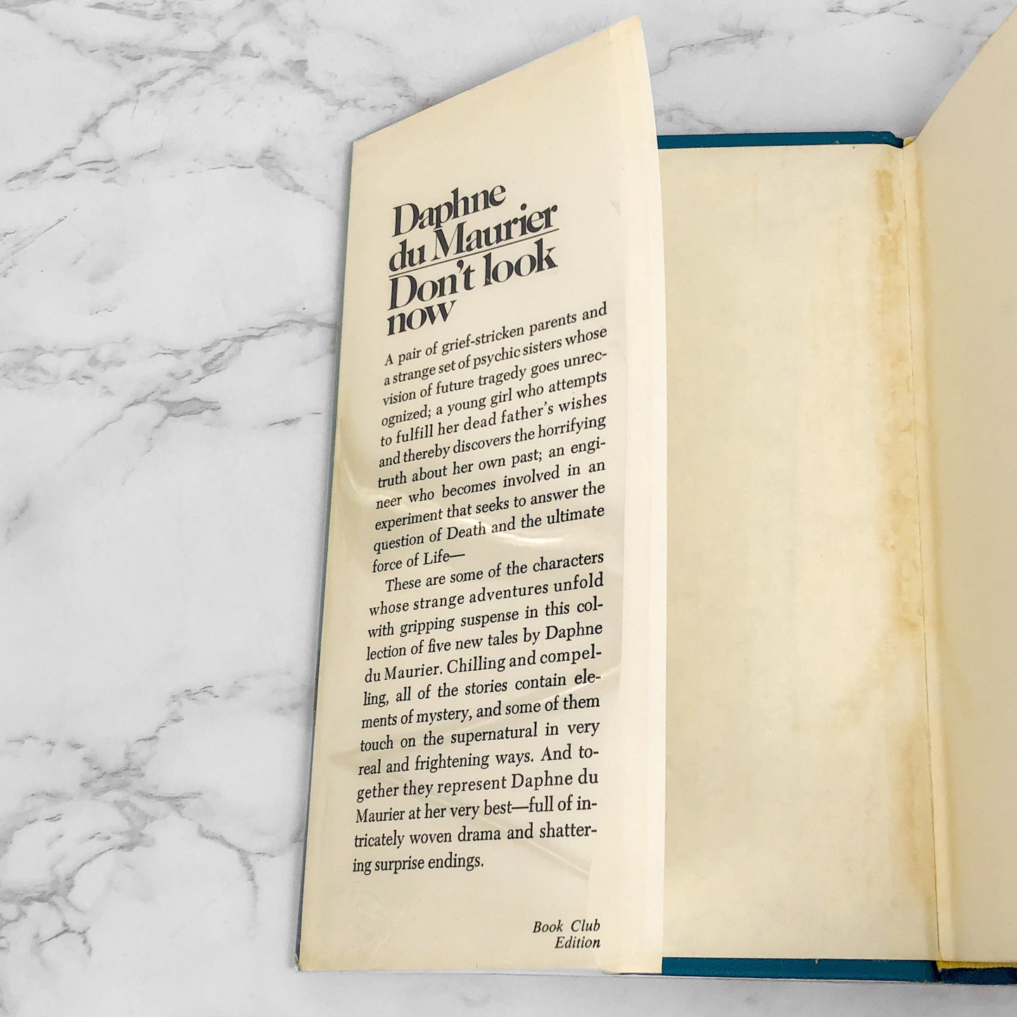 Don't Look Now by Daphne du Maurier [1971 HARDCOVER] • Doubleday