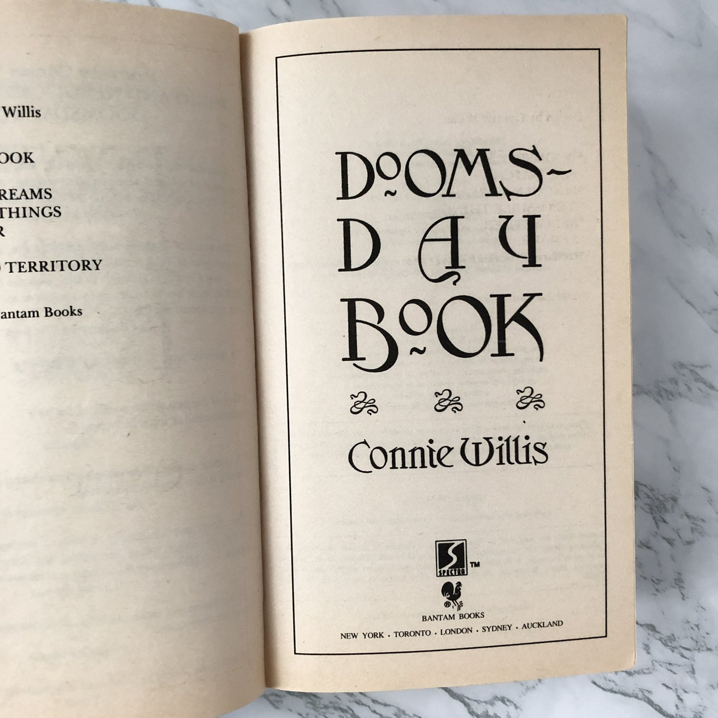 Doomsday Book by Connie Willis [1994 PAPERBACK] - Bookshop Apocalypse
