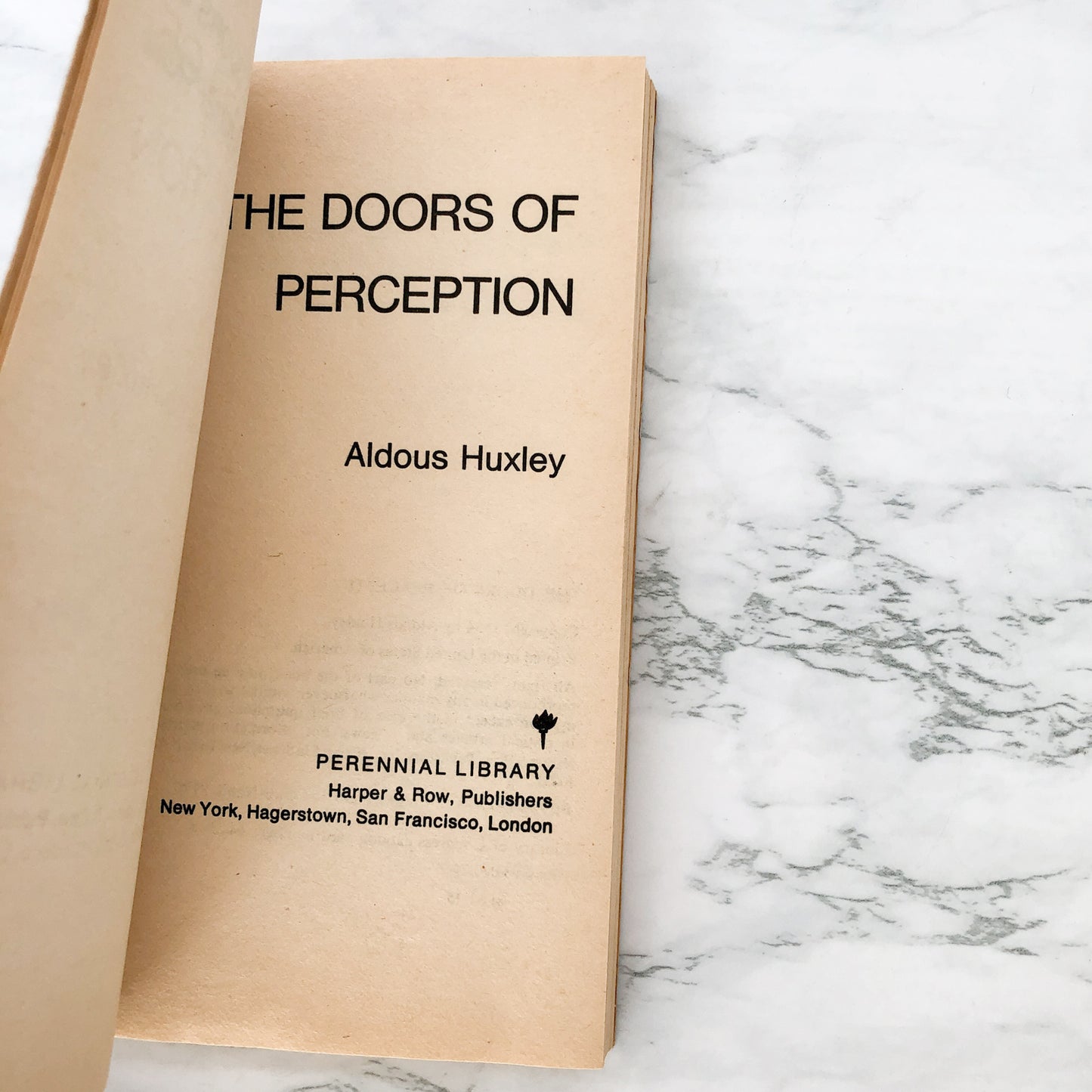 The Doors of Perception by Aldous Huxley [1970 PAPERBACK]