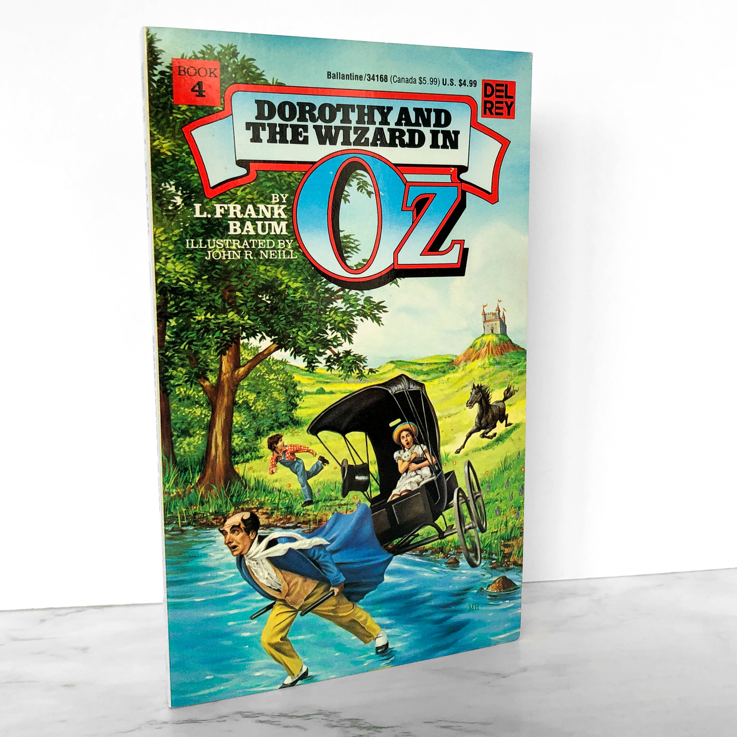 Dorothy and the Wizard in Oz by L. Frank Baum [1986 DEL-REY PAPERBACK] Oz #4