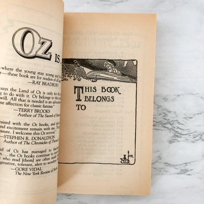 Dorothy and the Wizard in Oz by L. Frank Baum [1986 DEL-REY PAPERBACK] Oz #4