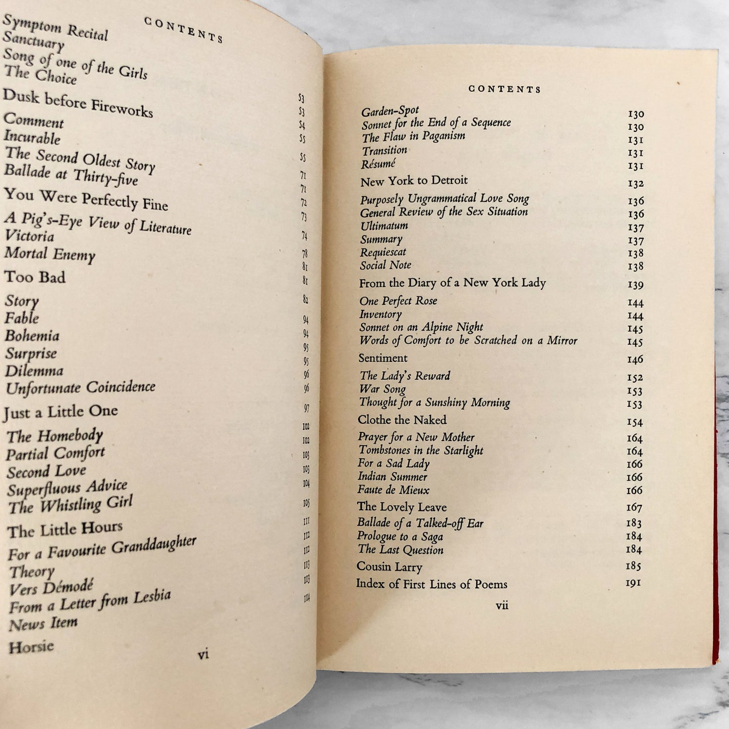 The Best of Dorothy Parker [U.K. FIRST EDITION / 1952]