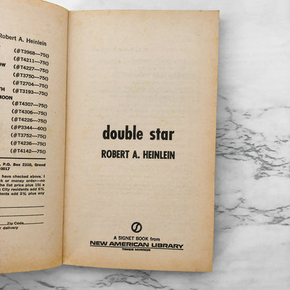 Double Star by Robert A. Heinlein [FIRST PAPERBACK PRINTING / 1957]