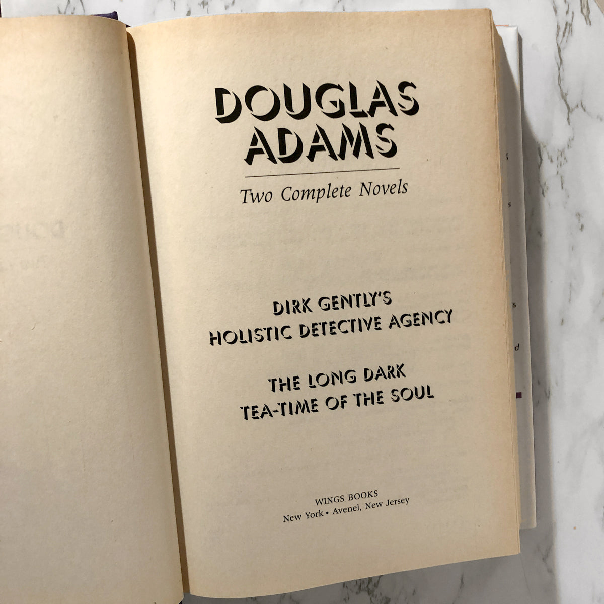 Two Complete Novels by Douglas Adams [FIRST EDITION] - Bookshop Apocalypse