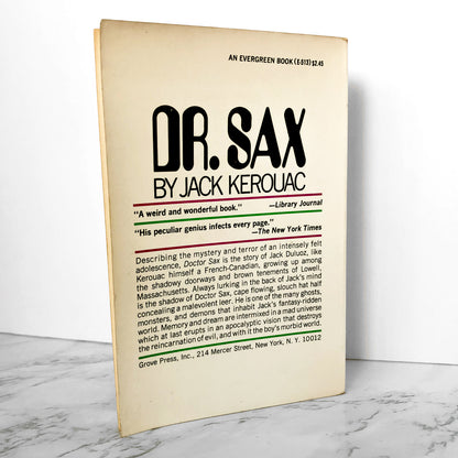 Dr. Sax by Jack Kerouac [1959 FIRST PAPERBACK EDITION] - Bookshop Apocalypse