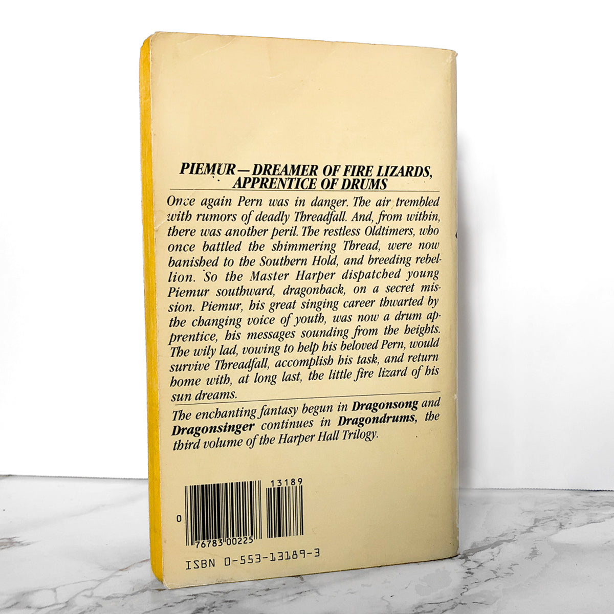 Dragondrums by Anne McCaffrey [FIRST PAPERBACK EDITION / 1980]