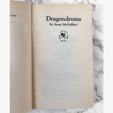 Dragondrums by Anne McCaffrey [FIRST PAPERBACK EDITION / 1980]