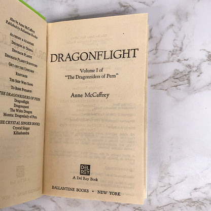 Dragonflight by Anne McCaffrey [1985 PERMABOUND HARDBACK]