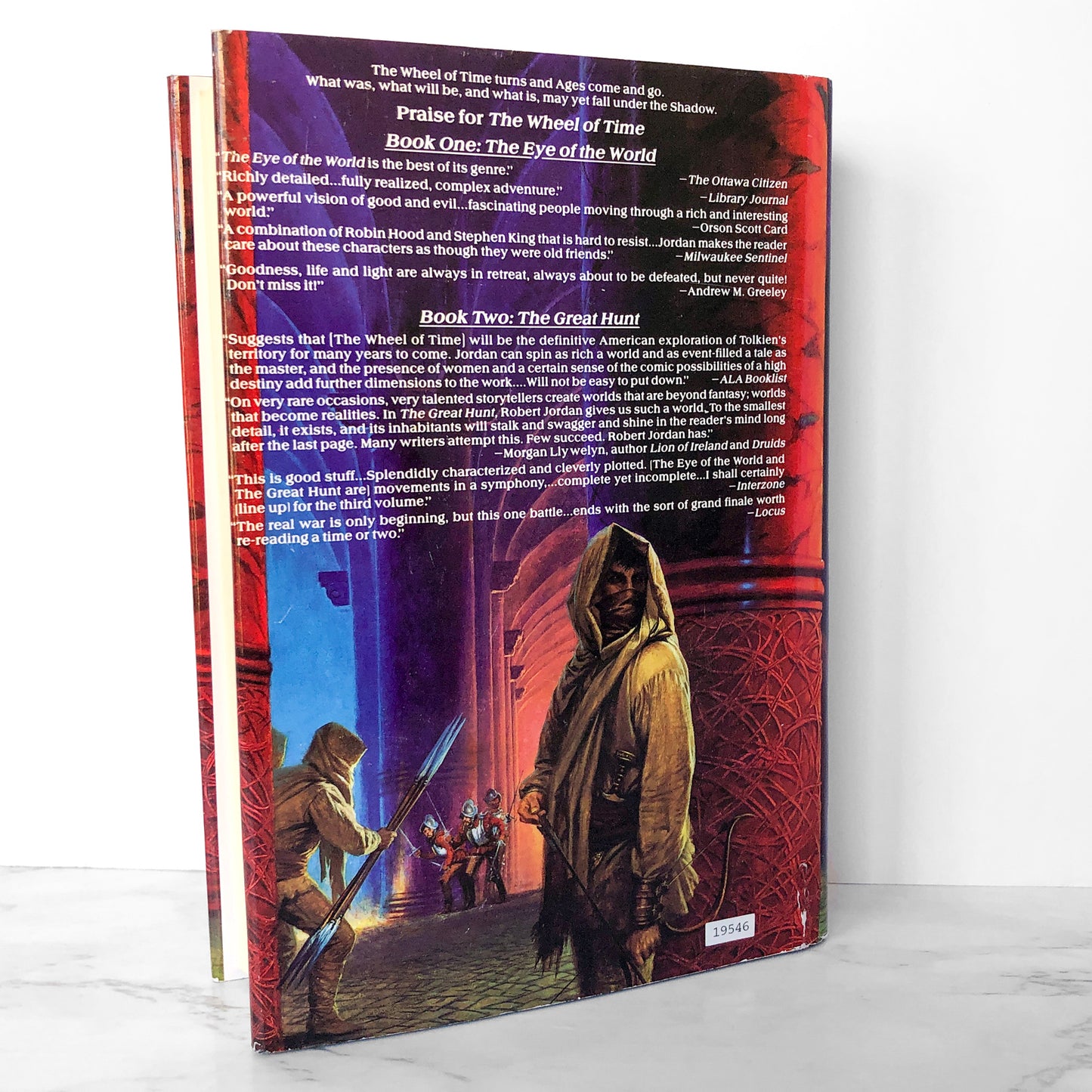 The Dragon Reborn by Robert Jordan [1991 HARDCOVER] The Wheel of Time #3