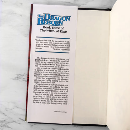 The Dragon Reborn by Robert Jordan [1991 HARDCOVER] The Wheel of Time #3