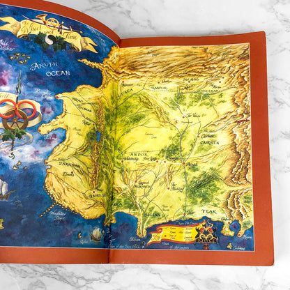 The Dragon Reborn by Robert Jordan [FIRST TRADE PAPERBACK PRINTING] The Wheel of Time #3