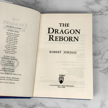 The Dragon Reborn by Robert Jordan [FIRST EDITION] 1993 • The Wheel of Time #3