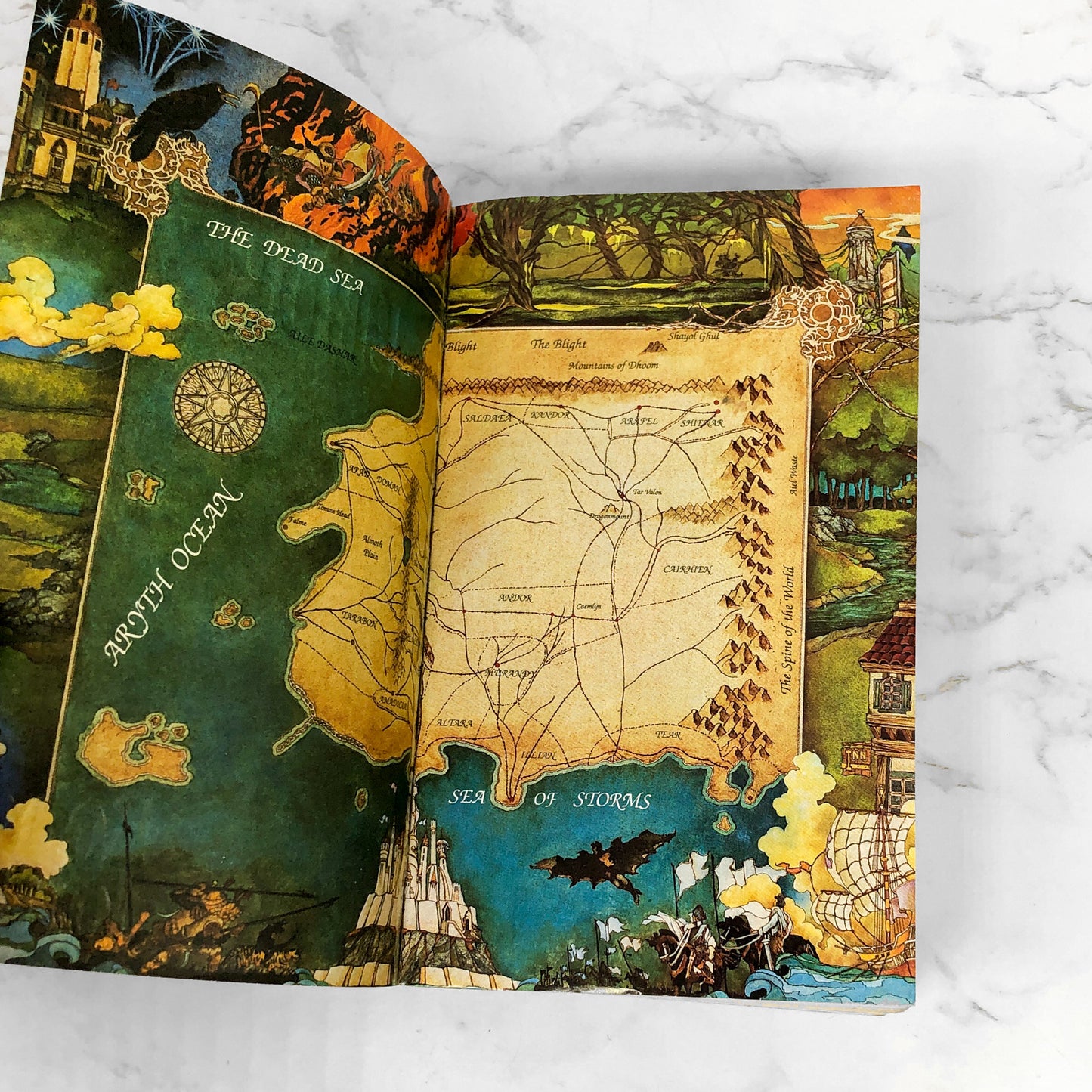 The Dragon Reborn by Robert Jordan [1992 PAPERBACK] Wheel of Time #3