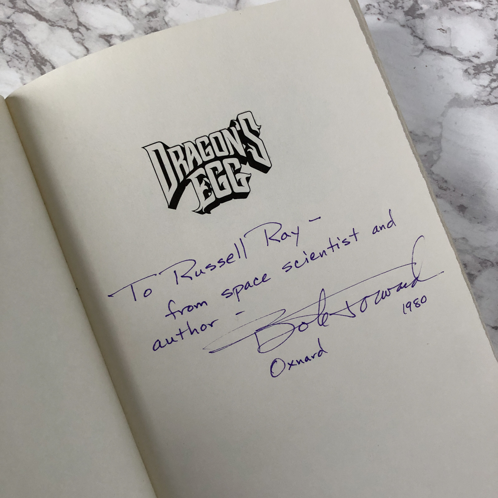 Dragon's Egg by Robert L. Foreward [SIGNED FIRST EDITION / 1980] - Bookshop Apocalypse