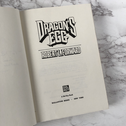 Dragon's Egg by Robert L. Foreward [SIGNED FIRST EDITION / 1980] - Bookshop Apocalypse