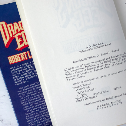 Dragon's Egg by Robert L. Foreward [SIGNED FIRST EDITION / 1980] - Bookshop Apocalypse