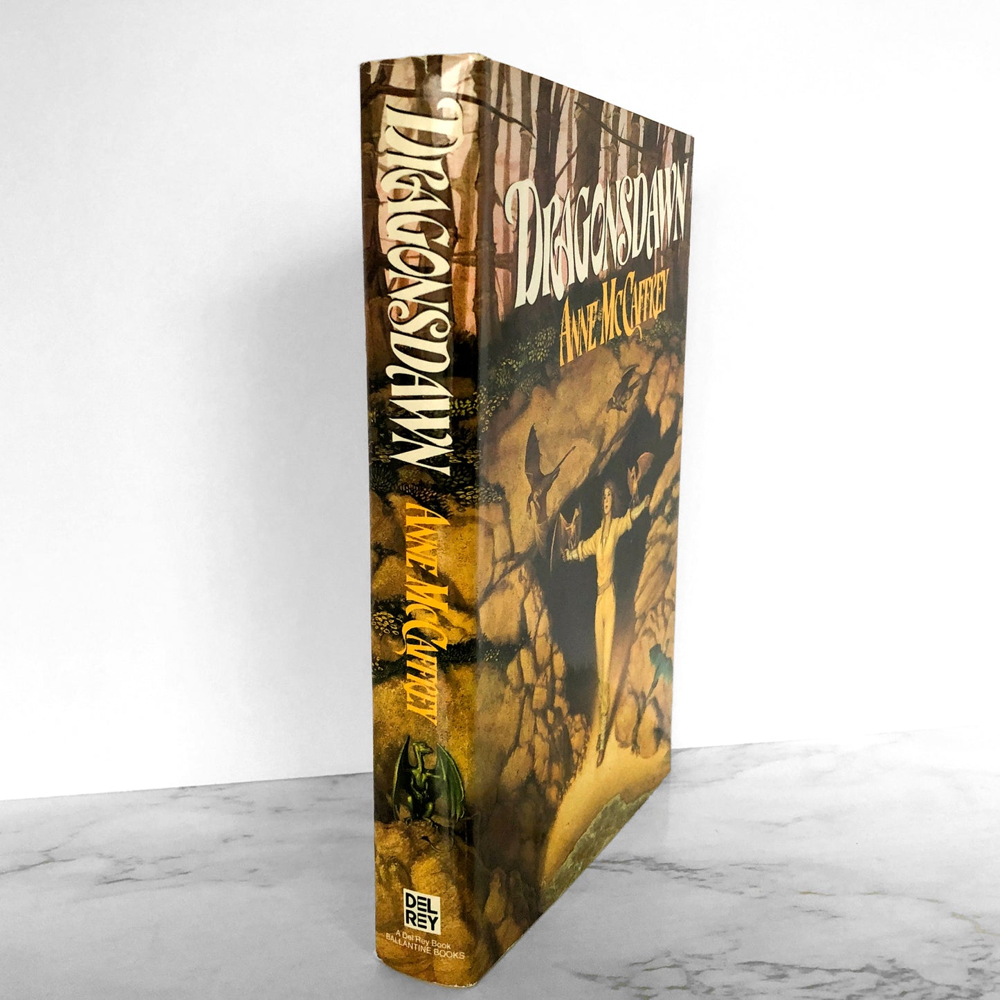 Dragonsdawn by Anne Mccaffrey [FIRST BOOK CLUB EDITION / 1988]