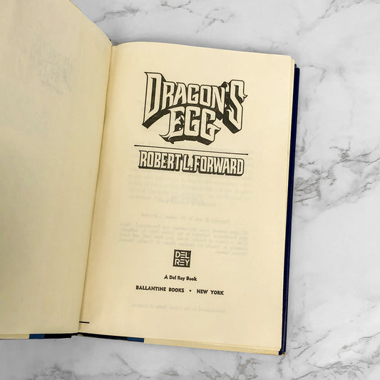 Dragon's Egg by Robert L. Foreward [1980 HARDCOVER]