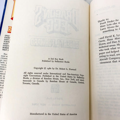Dragon's Egg by Robert L. Foreward [1980 HARDCOVER]
