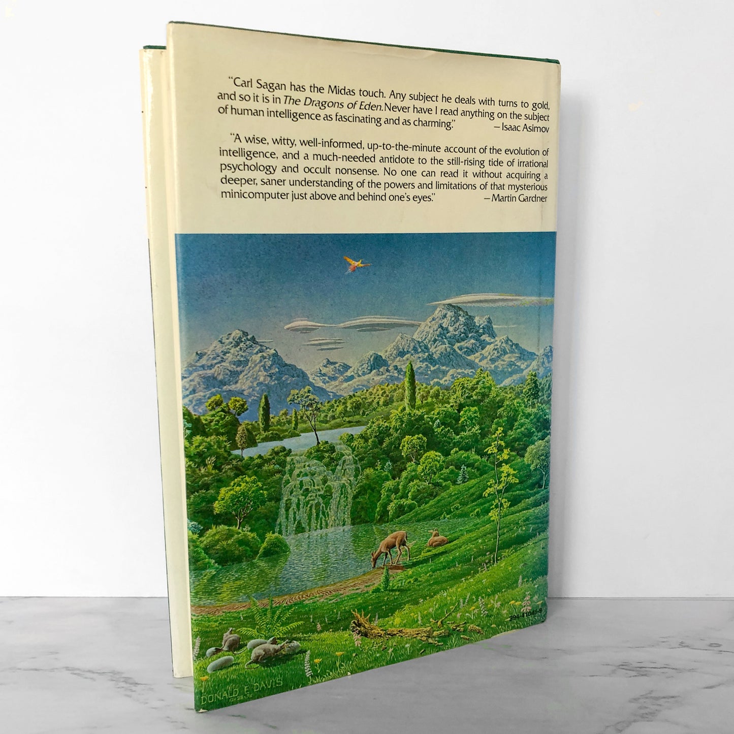 The Dragons of Eden by Carl Sagan [FIRST EDITION / FIRST PRINTING] 1977