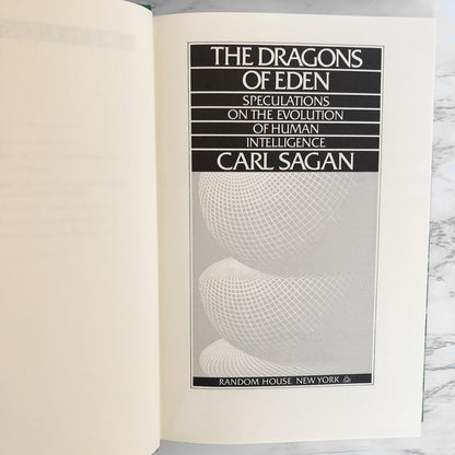 The Dragons of Eden by Carl Sagan [FIRST EDITION / FIRST PRINTING] 1977