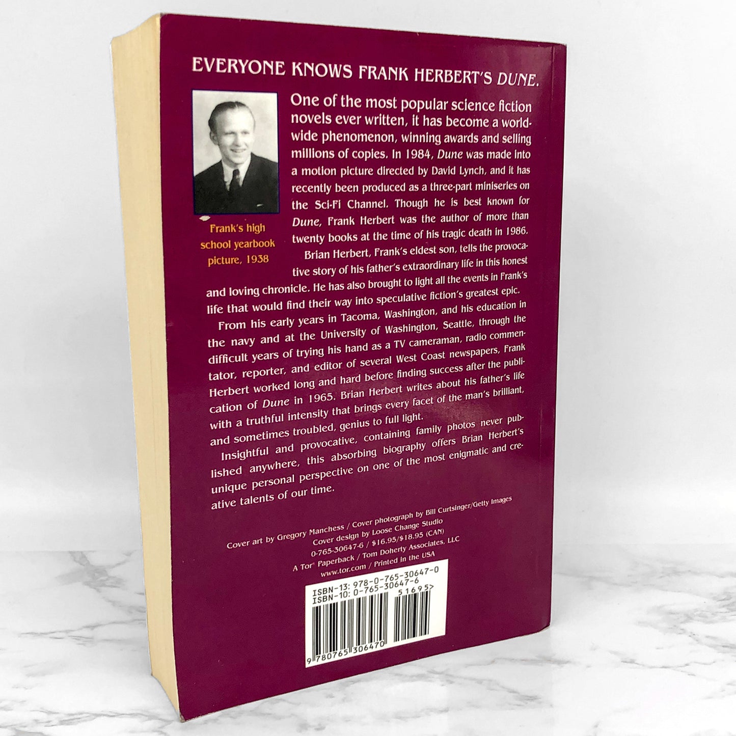 Dreamer of Dune: The Biography of Frank Herbert by Brian Herbert [FIRST PAPERBACK EDITION] 2003