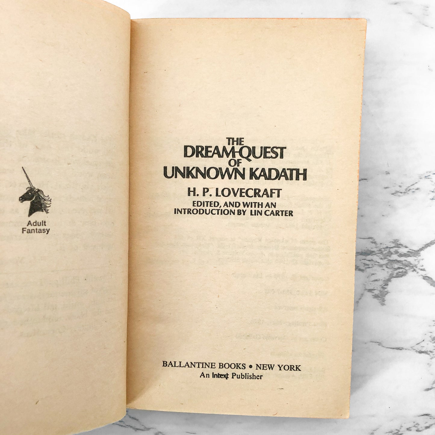 The Dream Quest of Unknown Kadath by H.P. Lovecraft [FIRST EDITION / FIRST PRINTING] 1970