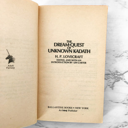 The Dream Quest of Unknown Kadath by H.P. Lovecraft [FIRST EDITION / FIRST PRINTING] 1970