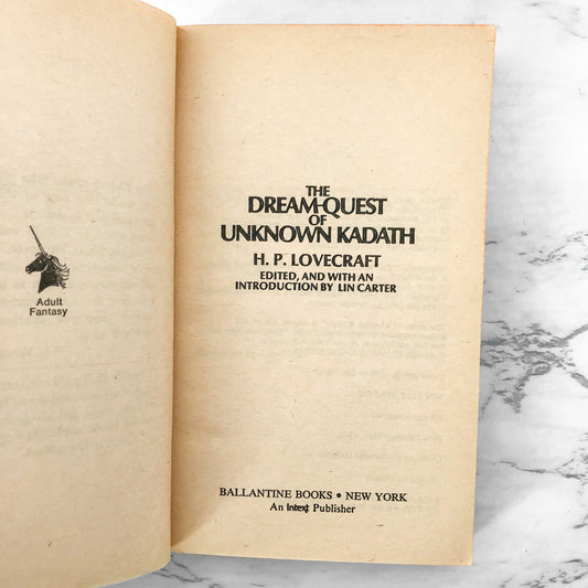 The Dream Quest of Unknown Kadath by H.P. Lovecraft [FIRST EDITION / FIRST PRINTING] 1970
