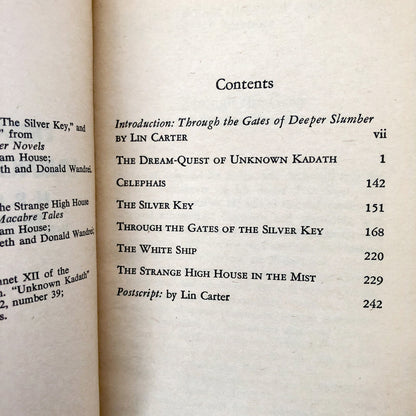 The Dream Quest of Unknown Kadath by H.P. Lovecraft [FIRST EDITION / FIRST PRINTING] 1970