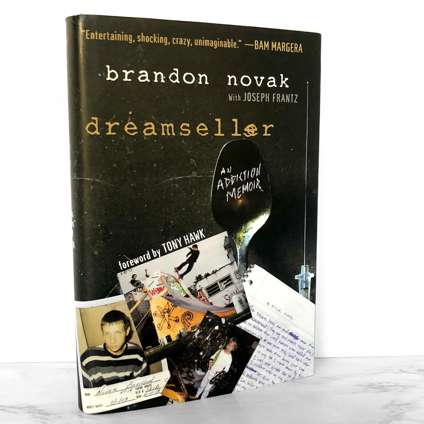 Dreamseller: An Addiction Memoir by Brandon Novak [FIRST EDITION / 2008]
