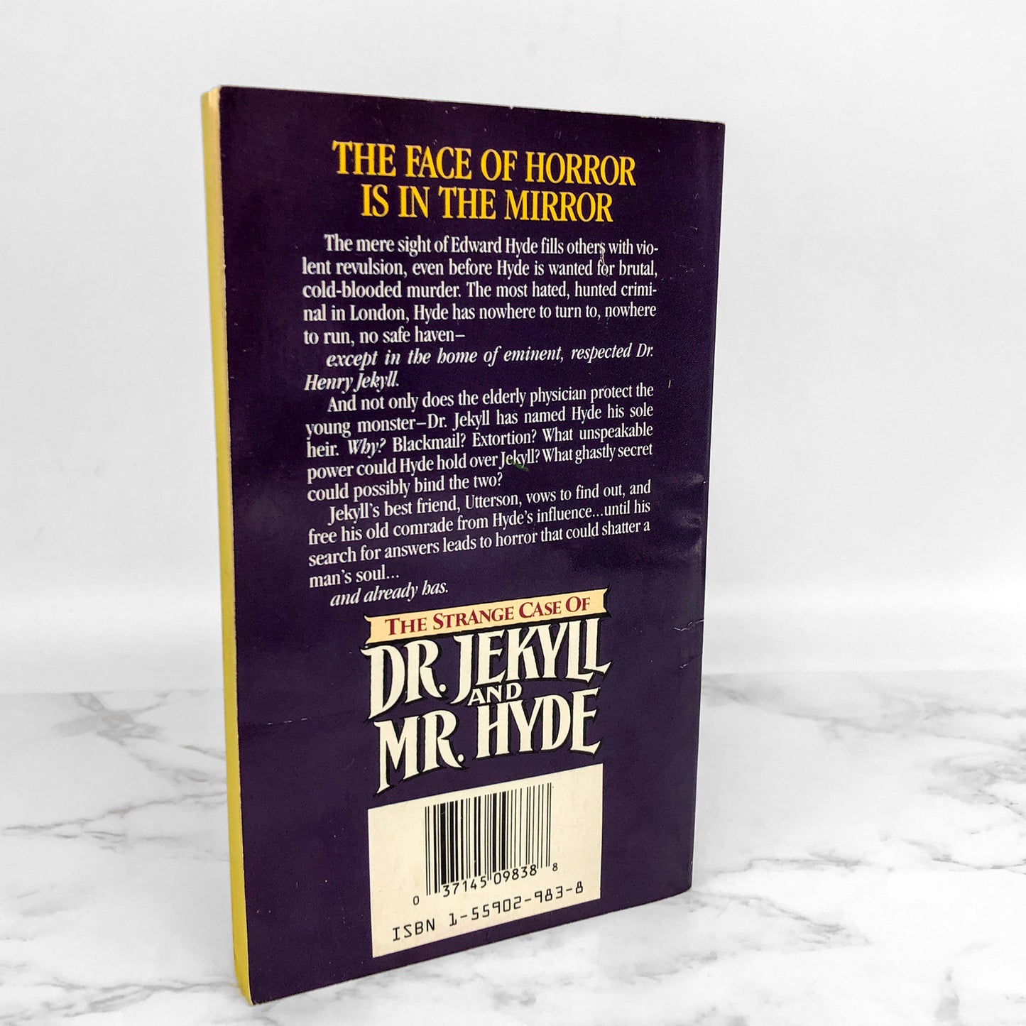 The Strange Case of Dr. Jekyll & Mr. Hyde by Robert Louis Stevenson [1990 AERIE PAPERBACK]