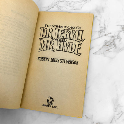 The Strange Case of Dr. Jekyll & Mr. Hyde by Robert Louis Stevenson [1990 AERIE PAPERBACK]