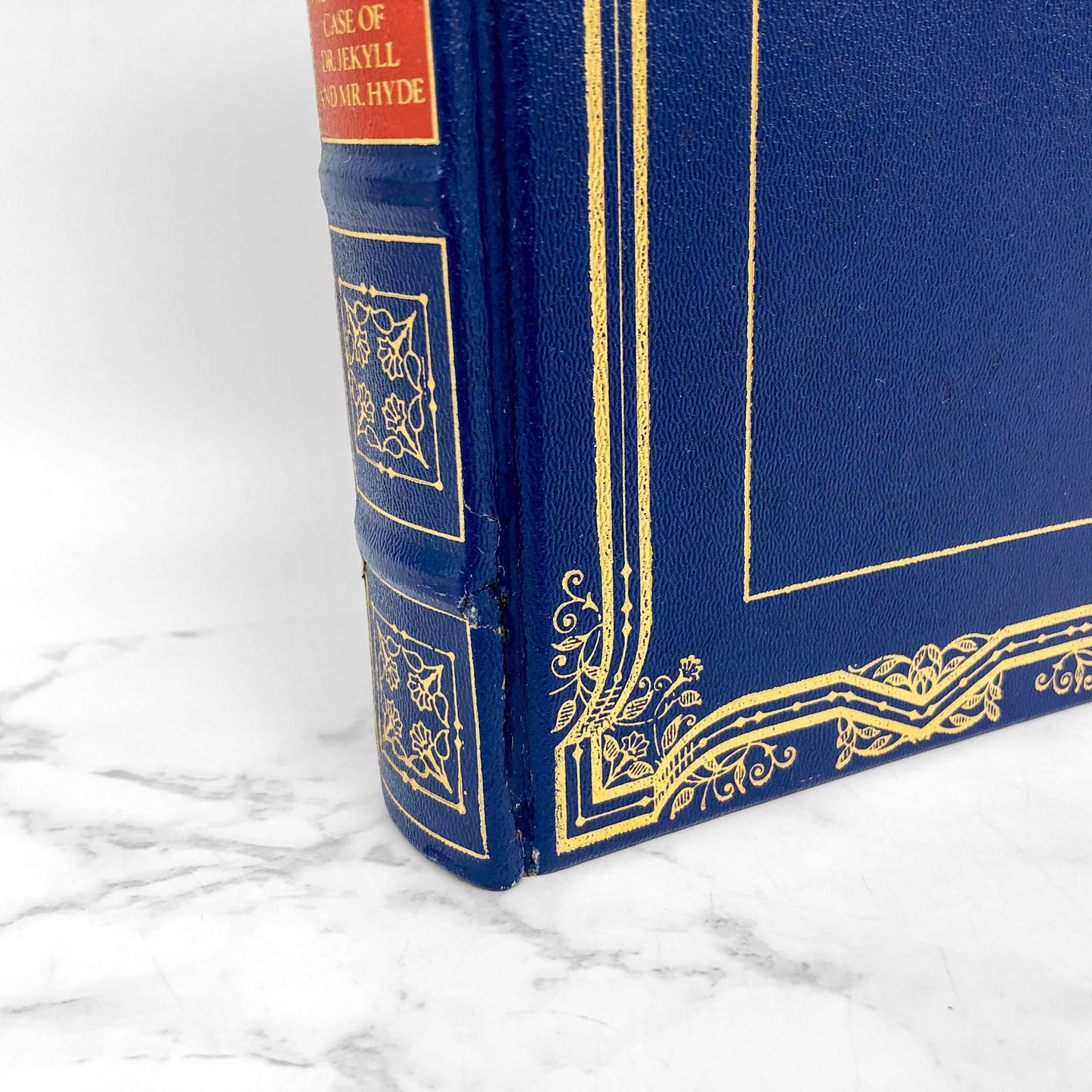 The Strange Case of Dr. Jekyll & Mr. Hyde and Other Tales by Robert Louis Stevenson [1986 MINI LEATHER-BOUND HARDCOVER]