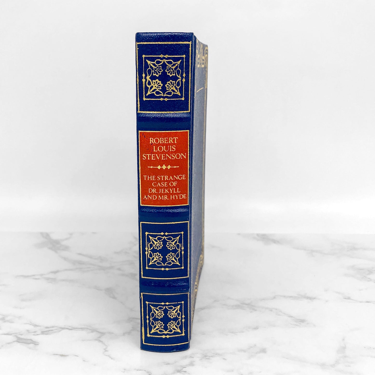 The Strange Case of Dr. Jekyll & Mr. Hyde and Other Tales by Robert Louis Stevenson [1986 MINI LEATHER-BOUND HARDCOVER]