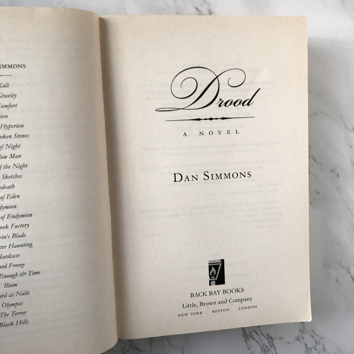 Drood by Dan Simmons [TRADE PAPERBACK / 2010] - Bookshop Apocalypse