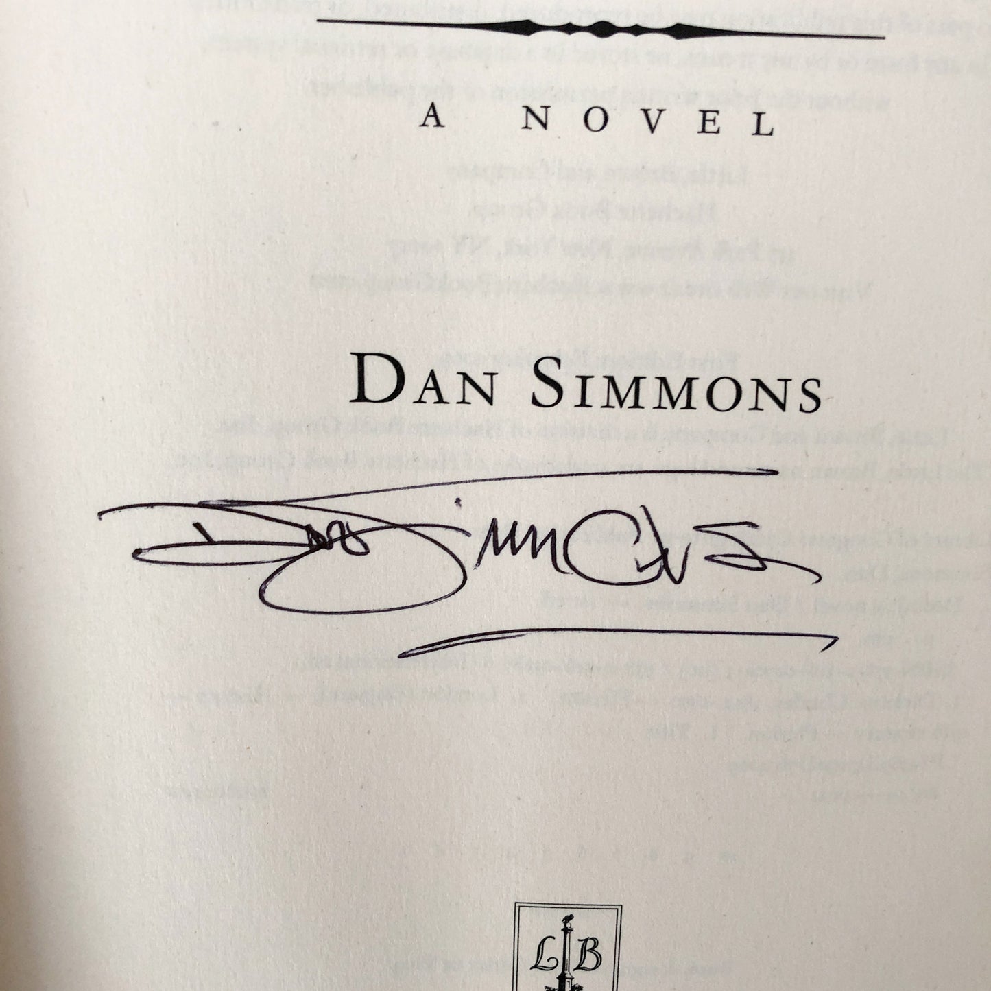 Drood by Dan Simmons SIGNED! [FIRST EDITION / FIRST PRINTING]