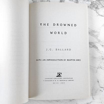 The Drowned World by J.G. Ballard [50th ANNIVERSARY / ADVANCE PROOF] 2012