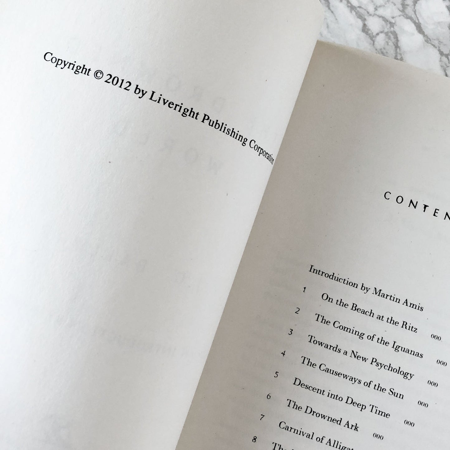 The Drowned World by J.G. Ballard [50th ANNIVERSARY / ADVANCE PROOF] 2012