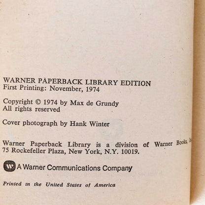Dr. Sexy or Professor Theobald's Search for the Spark of Electric Ecstasy by Max de Grundy [RARE 1974 PAPERBACK]