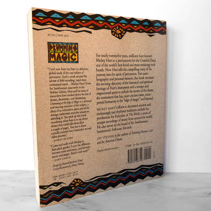 Drumming at the Edge of Magic by Mickey Hart [FIRST EDITION] 1990 • Harper