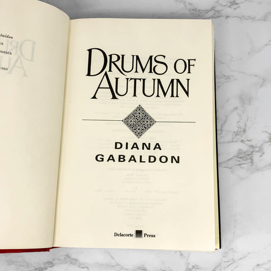 Drums of Autumn by Diana Gabaldon [FIRST EDITION / FIRST PRINTING] Outlander #4