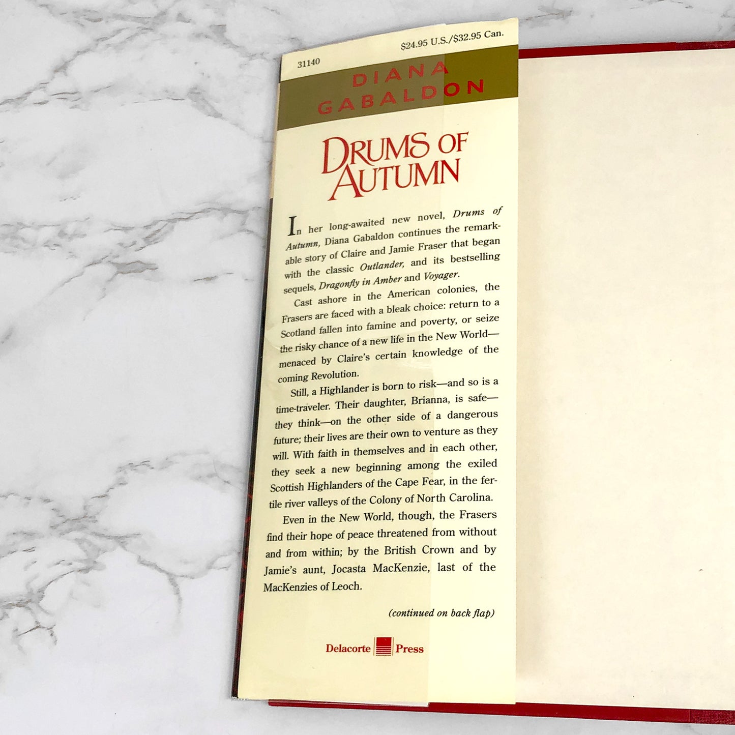 Drums of Autumn by Diana Gabaldon [FIRST EDITION] 1997 • Outlander #4