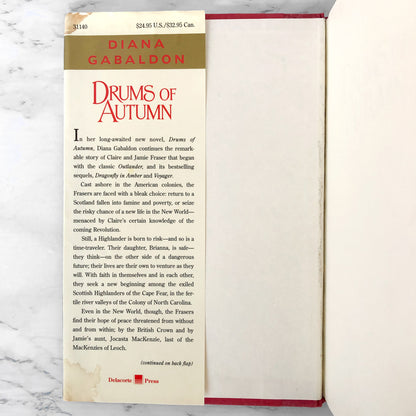 Drums of Autumn by Diana Gabaldon [FIRST EDITION] Outlander #4