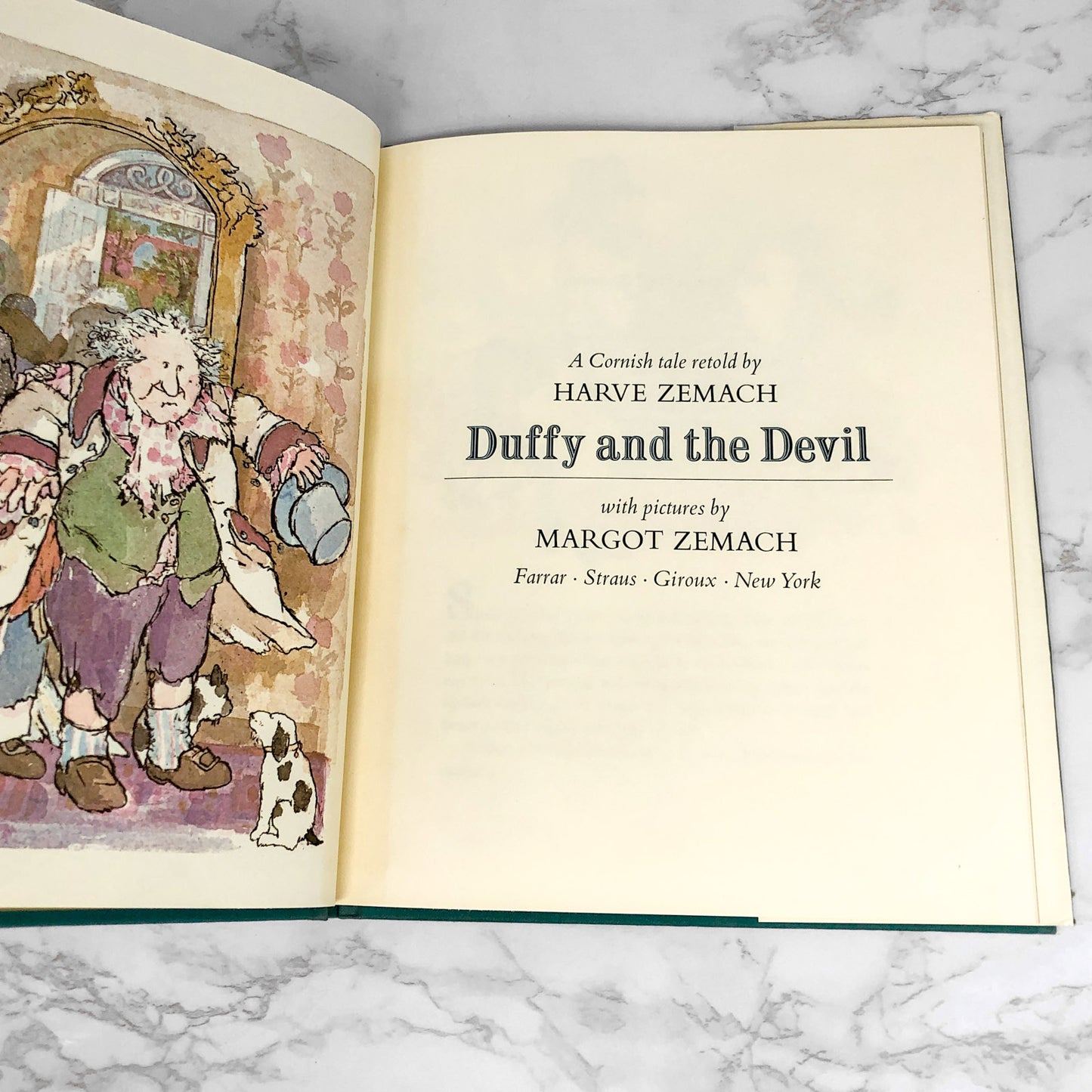 Duffy and the Devil by Harve & Margot Zemach [FIRST EDITION] 1974